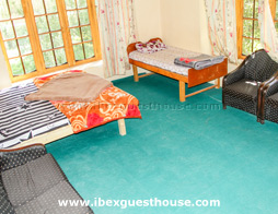 Nubra Valley Ladakh Ibex Guest House Triple Beded Room